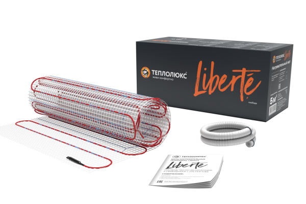 МАТ НАГРЕВАТЕЛЬНЫЙ "ТЕПЛОЛЮКС" LIBERTE для теплого пола