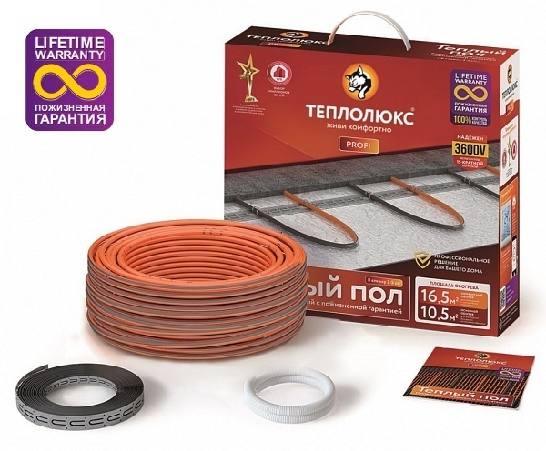 «Теплолюкс» ProfiRoll. Нагревательный кабель для теплого пола 