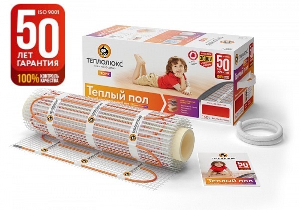 «Теплолюкс» TROPIX МНН. Нагревательный мат для теплого пола 